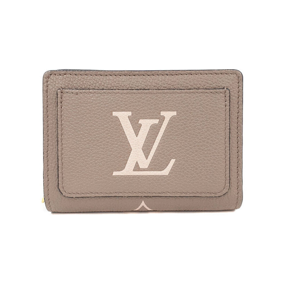 Louis Vuitton Bicolor Monogram Empreinte Portefeuille Claire Bi fold Short